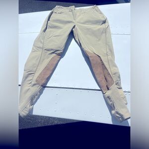 Ariat All Circuit Beige Riding Pants! Size 22R